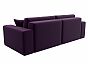 Диван прямой Лига-036 Классик Микровельвет Фиолетовый