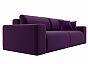 Диван прямой Лига-036 Классик Микровельвет Фиолетовый