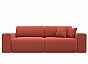 Диван прямой Лига-036 Классик Микровельвет Коралловый