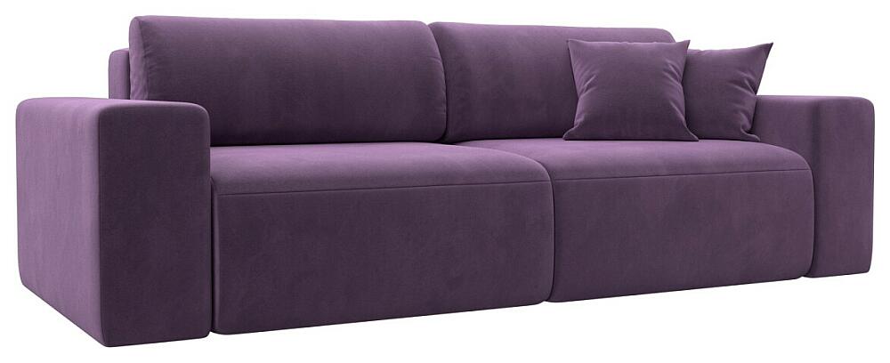 Диван прямой Лига-036 НПБ Классик Микровельвет Сиреневый 64999₽