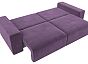 Диван прямой лига-036 нпб классик микровельвет сиреневый еврокнижка