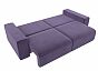 Диван прямой Лига-036 Классик Велюр Фиолетовый