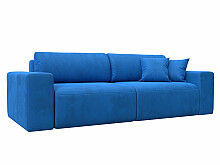 

Диван прямой Лига-036 Классик Велюр Голубой