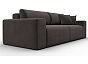 Диван прямой лига-036 нпб классик велюр seven 727 коричневый еврокнижка