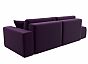 Диван прямой Лига-036 Модерн подлокотник справа Микровельвет Фиолетовый