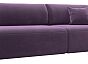Диван прямой лига-036 нпб модерн подлокотник справа микровельвет сиреневый еврокнижка