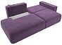 Диван прямой лига-036 нпб модерн подлокотник справа микровельвет сиреневый еврокнижка