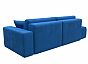 Диван прямой Лига-036 Модерн подлокотник справа Велюр Голубой
