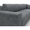 Диван прямой лига велюр-036 нпб классик лонг brut 16 темно-серый еврокнижка
