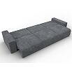 Диван прямой лига велюр-036 нпб классик лонг brut 16 темно-серый еврокнижка