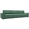 Диван прямой лига-048 нпб лонг рогожка амур 11 зеленый еврокнижка