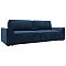 Диван прямой лига-048 нпб велюр brut 11 синий еврокнижка