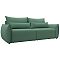 Диван прямой лига-051 нпб рогожка амур 11 зеленый еврокнижка