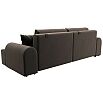 Диван прямой лига-080 seven 727 коричневый еврокнижка