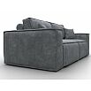 Диван прямой лига велюр-081 нпб brut 16 темно-серый пантограф (тик-так)