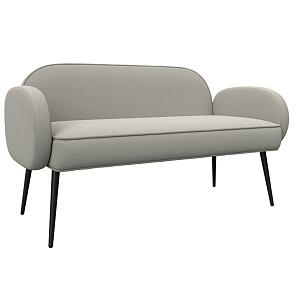 Диван прямой лига рогожка-086 амур 02 бежевый без механизма