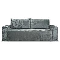 Диван прямой Лофт Lux серый Holi gray (велюр)