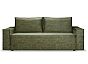 Диван прямой Лофт Lux зеленый Feska deep green (велюр)