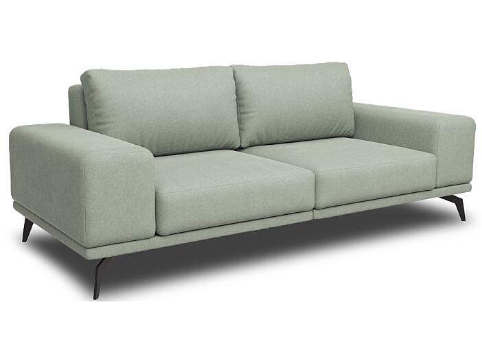 Диван прямой Марсель бледно-зеленый vivaldi 9 