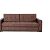 Диван прямой Монако 7 коричневый вариант 4