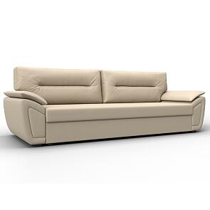 Диван прямой нэстор лайт экокожа бежевый еврокнижка