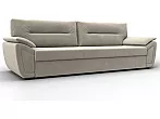 Диван прямой нэстор лайт микровельвет бежевый еврокнижка