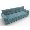 Диван прямой нэстор лайт велюр seven 113 бирюзовый еврокнижка