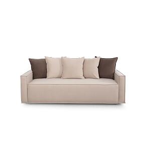 Диван прямой Онтарио бежевый вариант 4