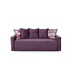 Диван прямой Онтарио фиолетовый вариант 1 