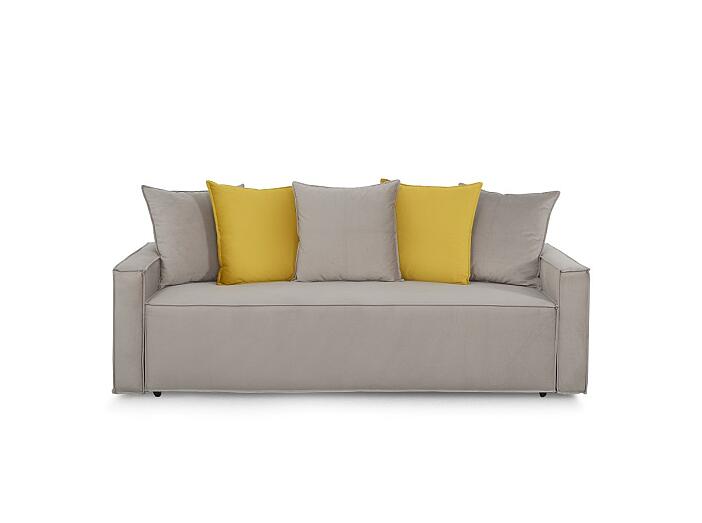 Диван прямой Онтарио серый вариант 3