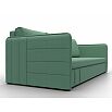 Диван прямой слим амур 11 зеленый еврокнижка