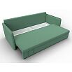 Диван прямой слим амур 11 зеленый еврокнижка