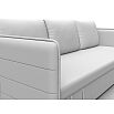 Диван прямой слим белый еврокнижка