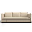 Диван прямой слим бежевый еврокнижка