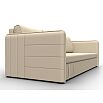 Диван прямой слим бежевый еврокнижка