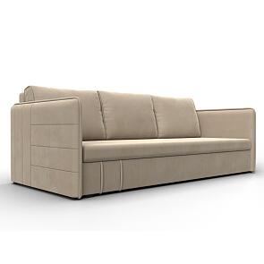 Диван прямой слим seven 729 бежевый еврокнижка