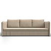 Диван прямой слим seven 729 бежевый еврокнижка