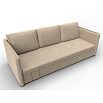 Диван прямой слим seven 729 бежевый еврокнижка