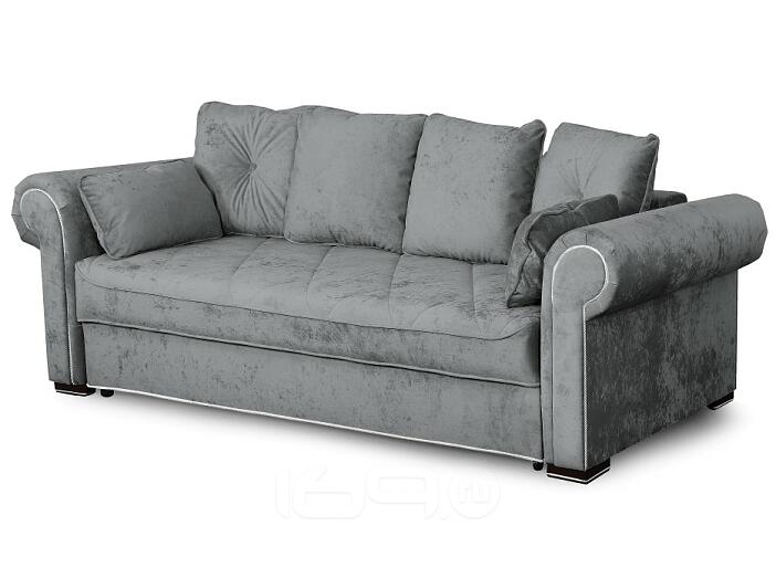 Диван прямой Цезарь Тиффани серый Вариант 1 