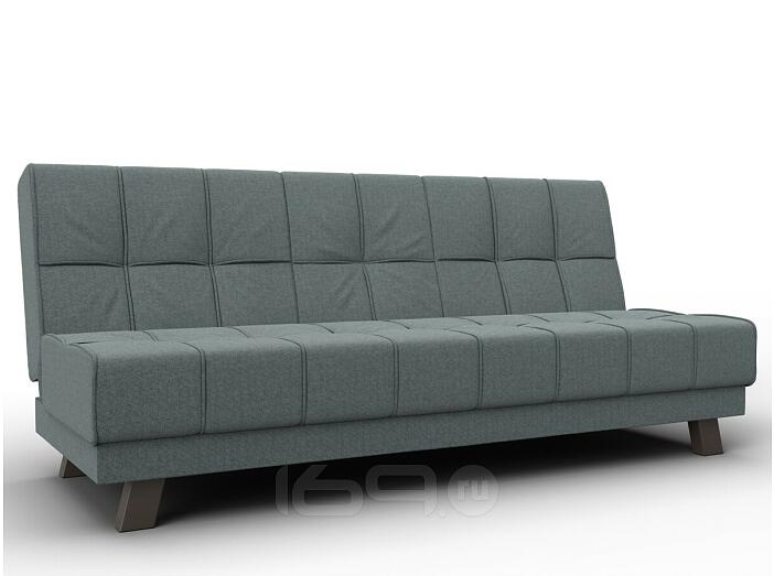 Диван прямой винсент амур 07 серый книжка