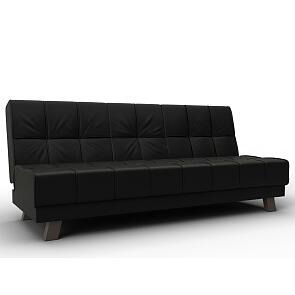 Диван прямой винсент черный книжка