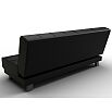 Диван прямой винсент черный книжка