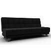 Диван прямой винсент черный книжка