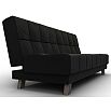 Диван прямой винсент черный книжка