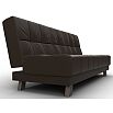 Диван прямой винсент коричневый книжка