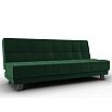 Диван прямой винсент seven 626 зеленый книжка