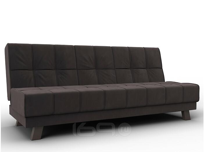 Диван прямой винсент seven 727 коричневый книжка