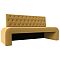 Кухонный прямой диван Кармен Люкс Микровельвет Жёлтый Кухонный прямой диван Кармен Люкс Микровельвет Жёлтый
