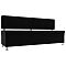 Кухонный прямой диван Стайл Микровельвет Чёрный Кухонный прямой диван Стайл Микровельвет Чёрный