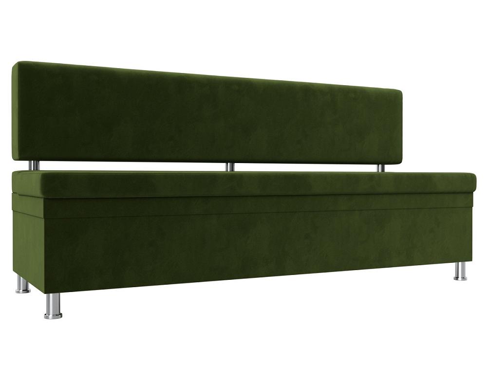 Кухонный прямой диван Стайл Микровельвет Зелёный saival classic колор шлейка быстросъёмная sm зелёный